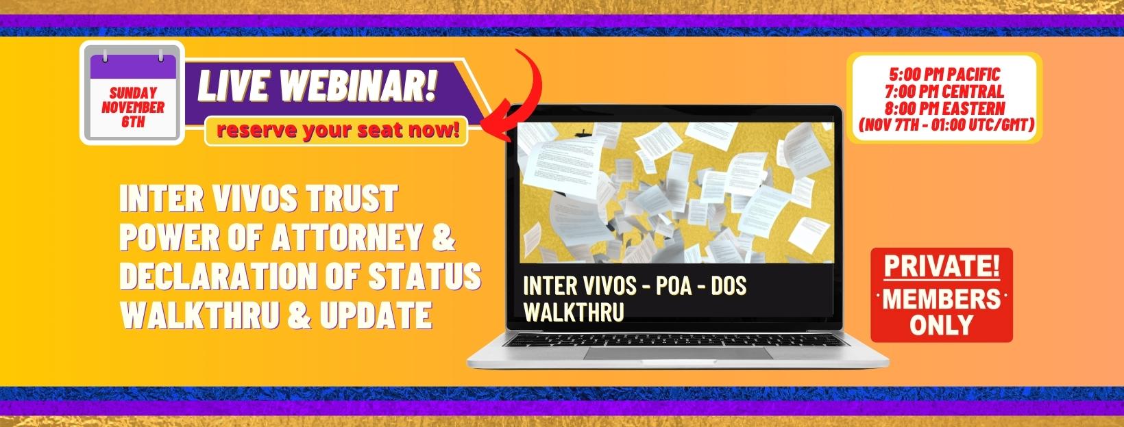 2022-11-07 Special Webinar