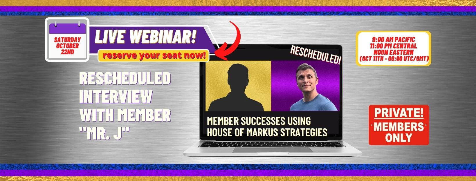 2022-10-22 Special Webinar