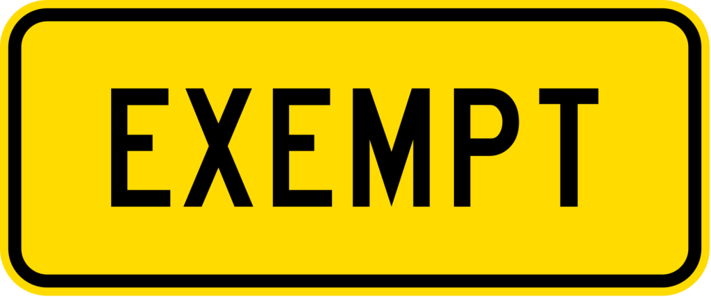 Using Our Exemption from the Debt Slave Matrix