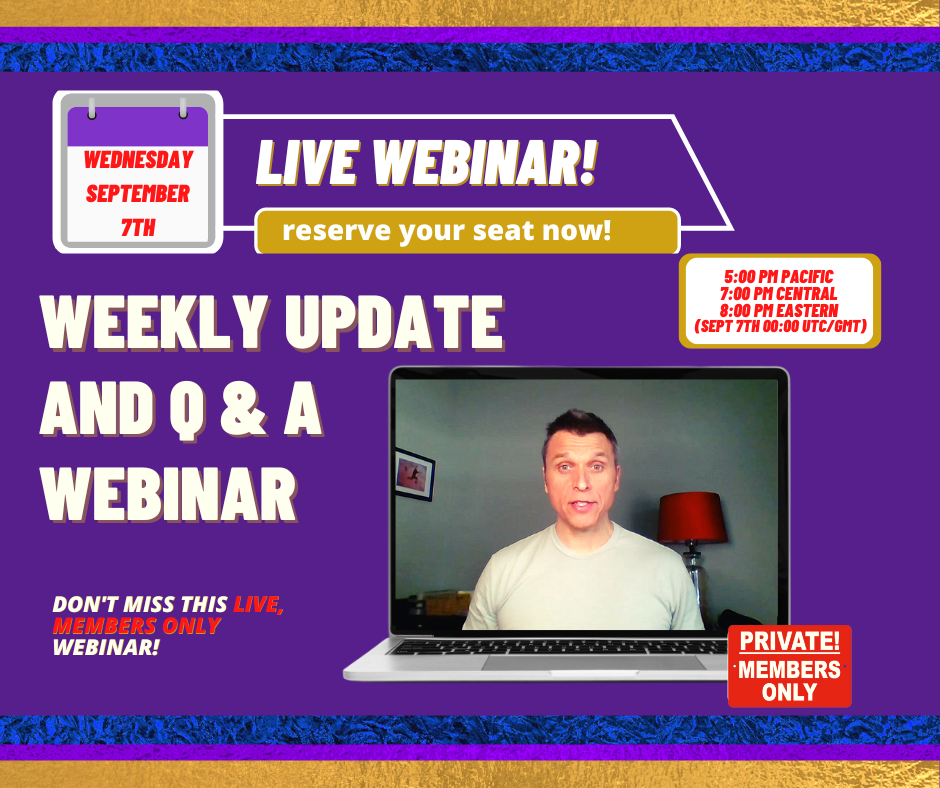 2022-09-07 Webinar Membership Update and Q&A