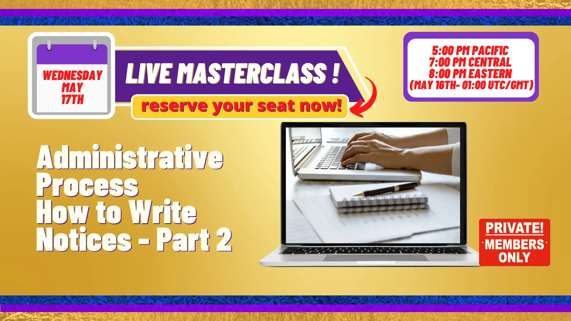 2023-05-17 Webinar Masterclass & Q&A