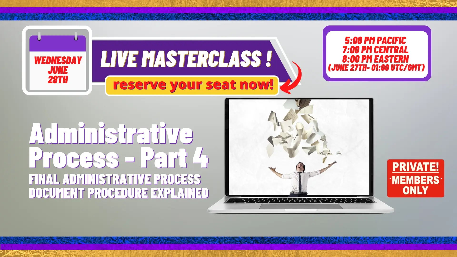 2023-06-28 Webinar Masterclass & Q&A
