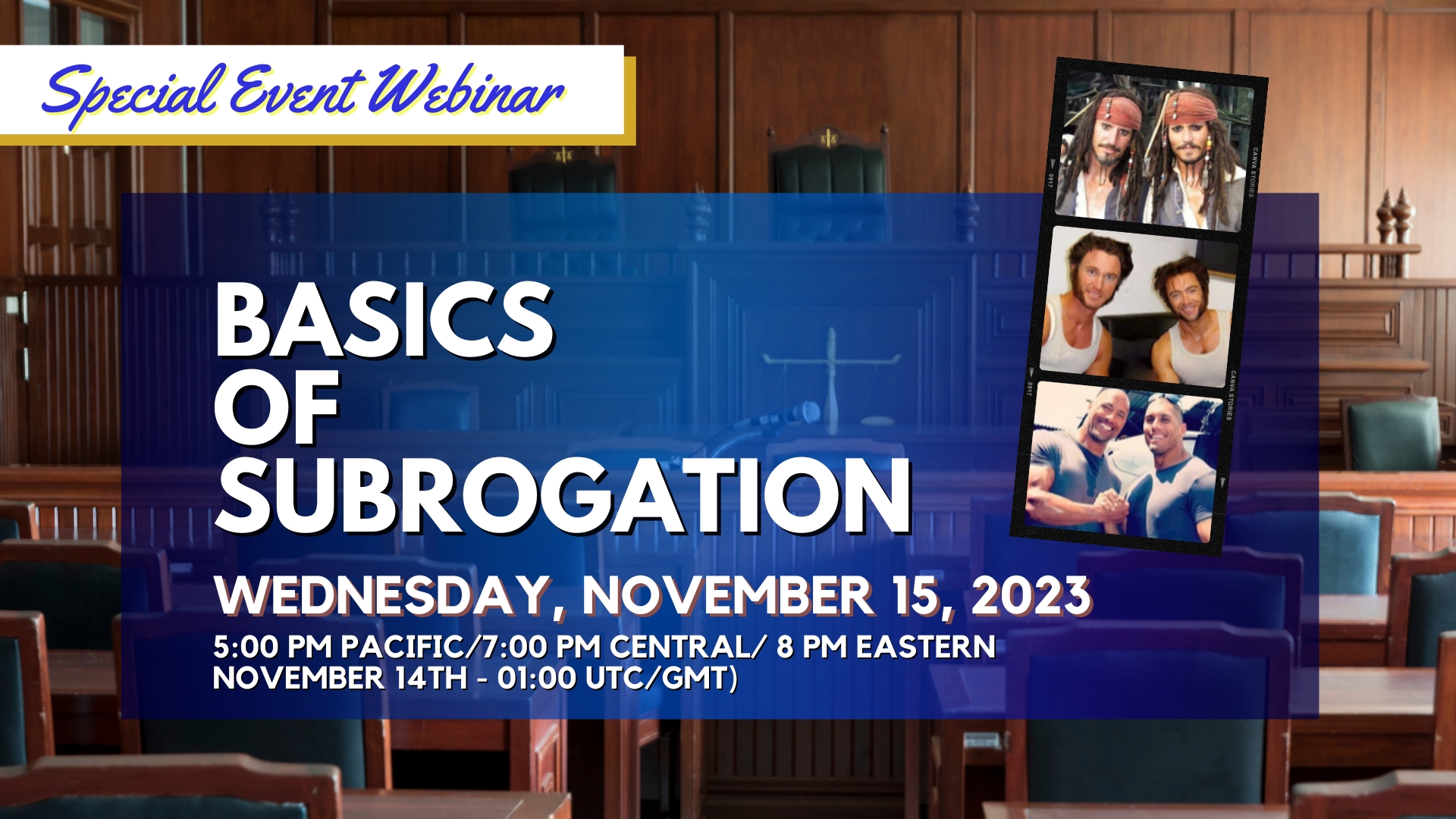 2023-11-15  Special Webinar - Basics of Subrogation