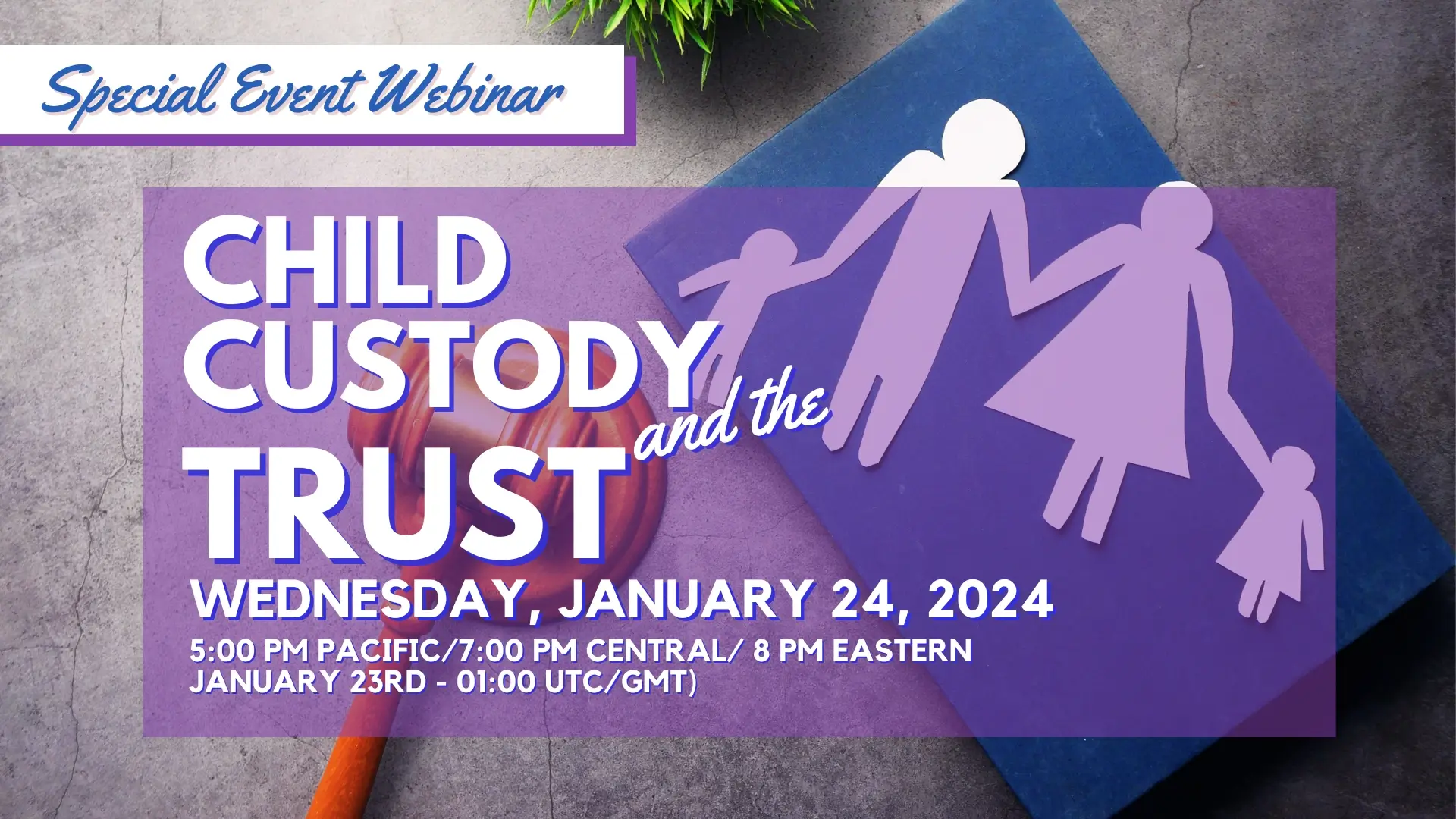 2024-01-24 Special Webinar - Custodianship Trust Ideas