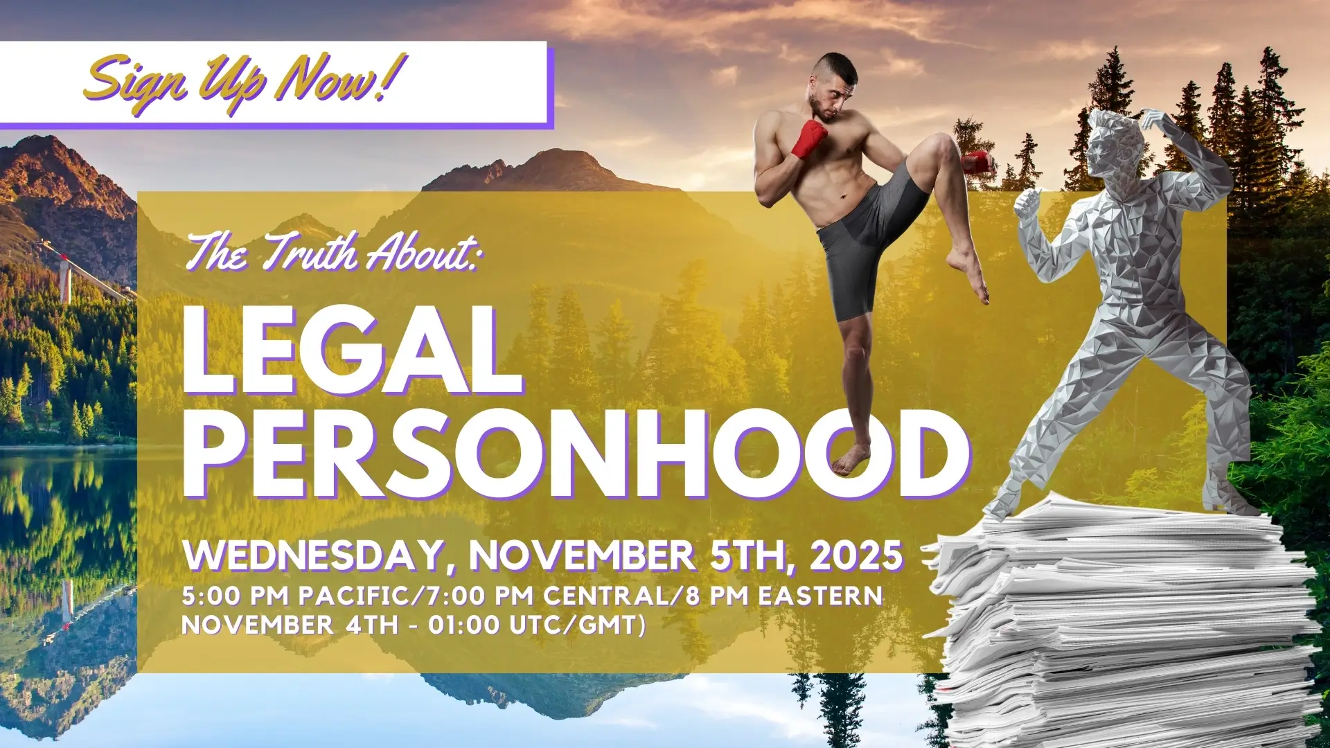 2025-11-19 The Truth About Legal Personhood Bi-Monthly Members' Update and Q&A