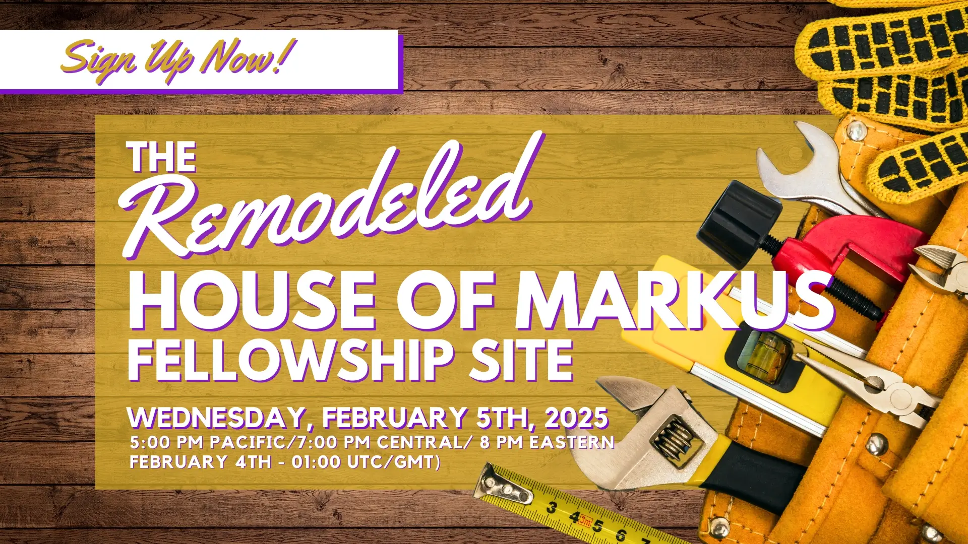 2025-02-05 Webinar - The Remodeled House of Markus Fellowship