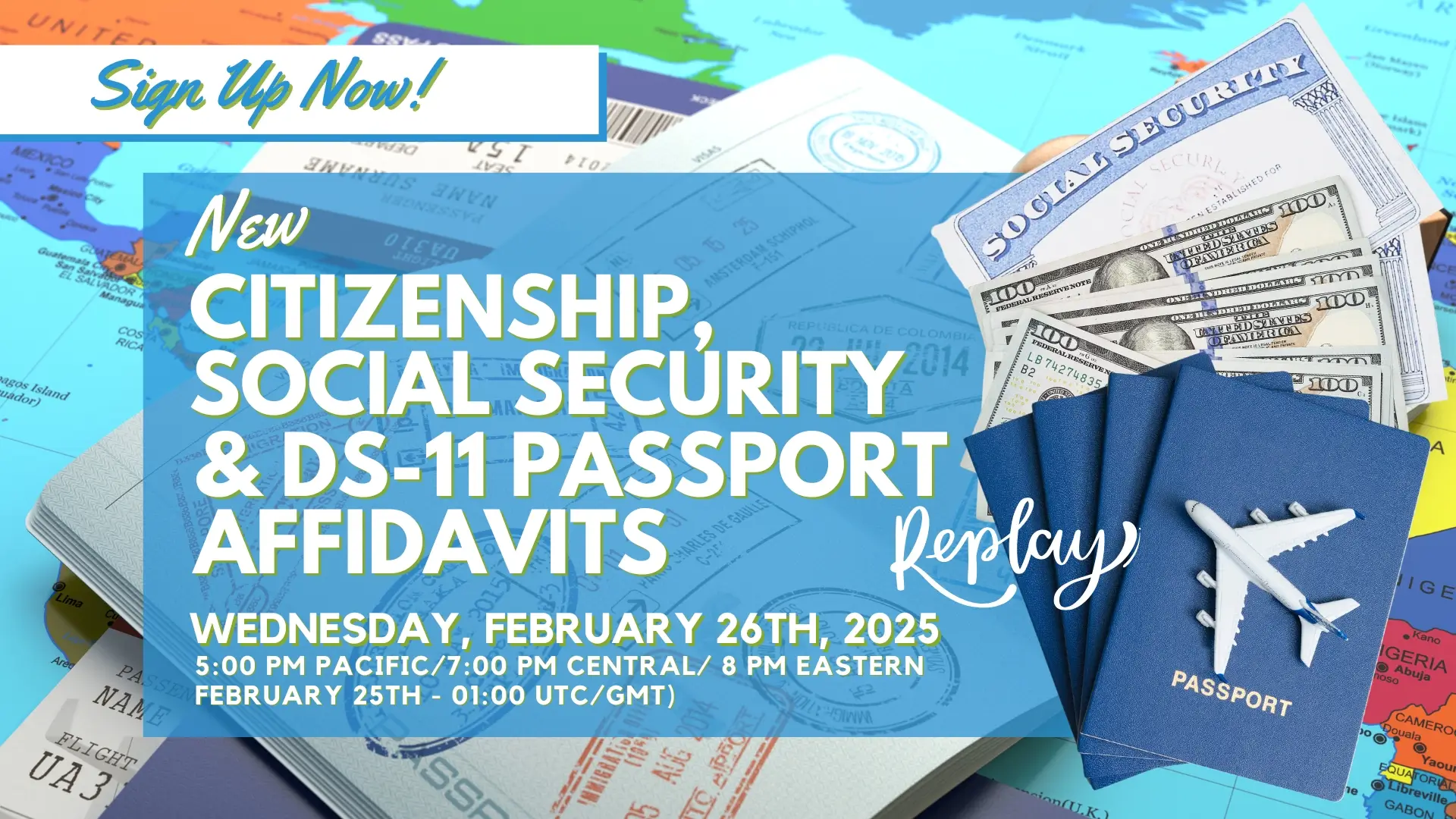 2025-02-26 Webinar - New HOMF Affidavits
