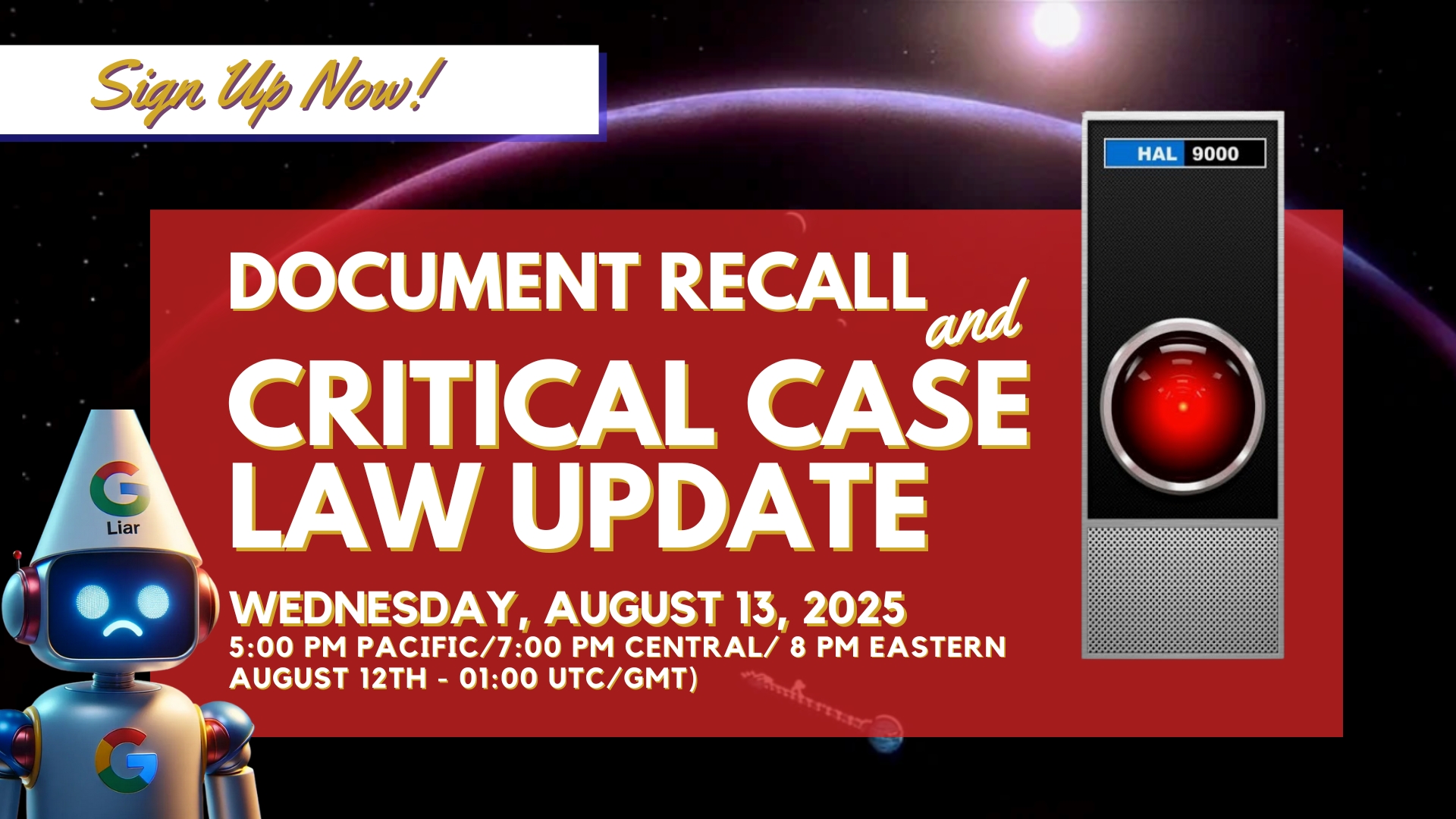 2025-08-13 Document Recall & Critical Case Update