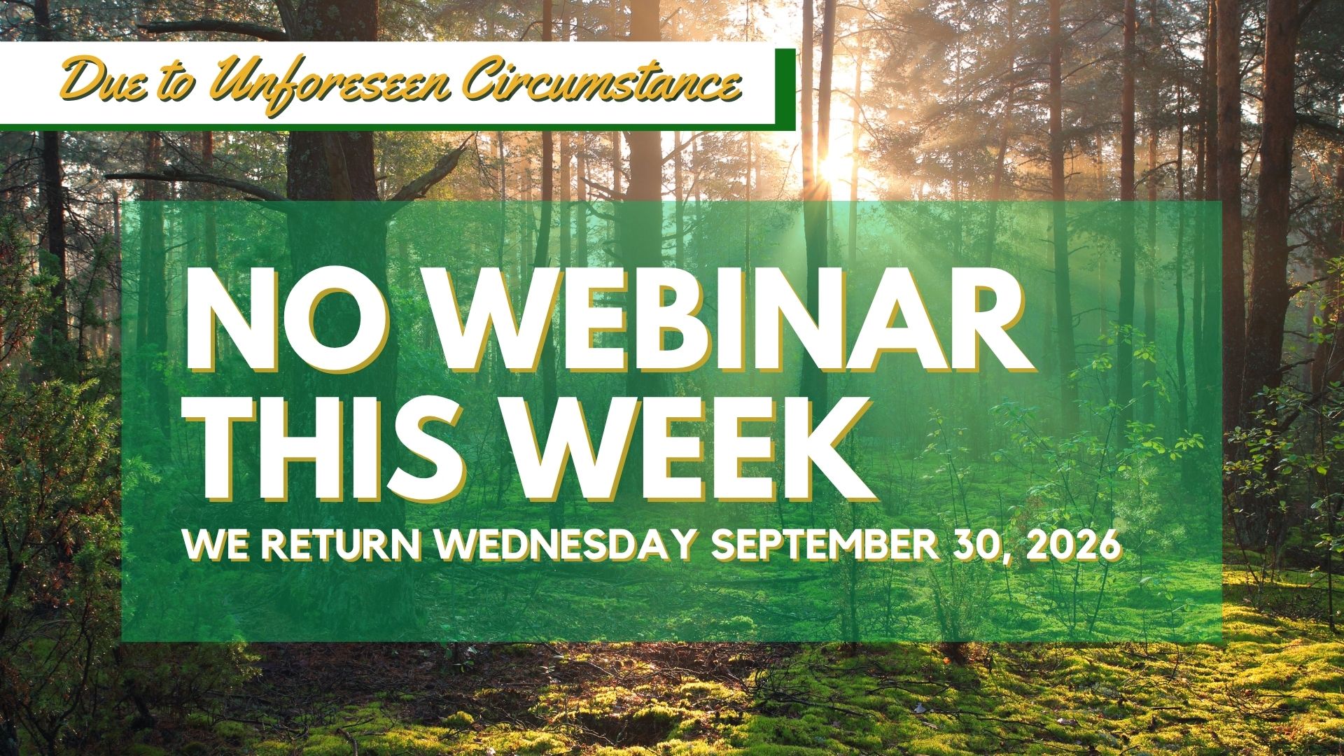 9/16  Bi-Weekly Members' Update and Q&A